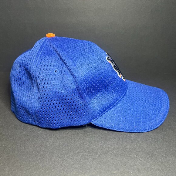 MLB NY Mets Promotional BWM Global MSG Network Blue Mesh Baseball Hat 24" - Picture 3 of 10